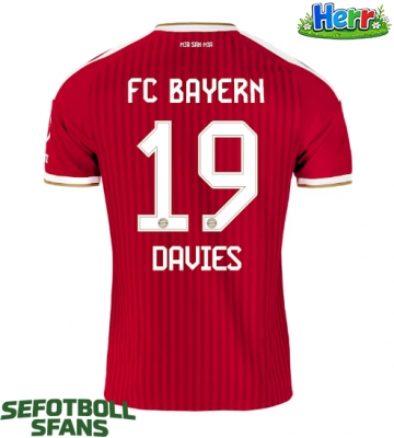 Bayern Munich Alphonso Davies #19 Hemmatröja 2026-27 Kortärmad